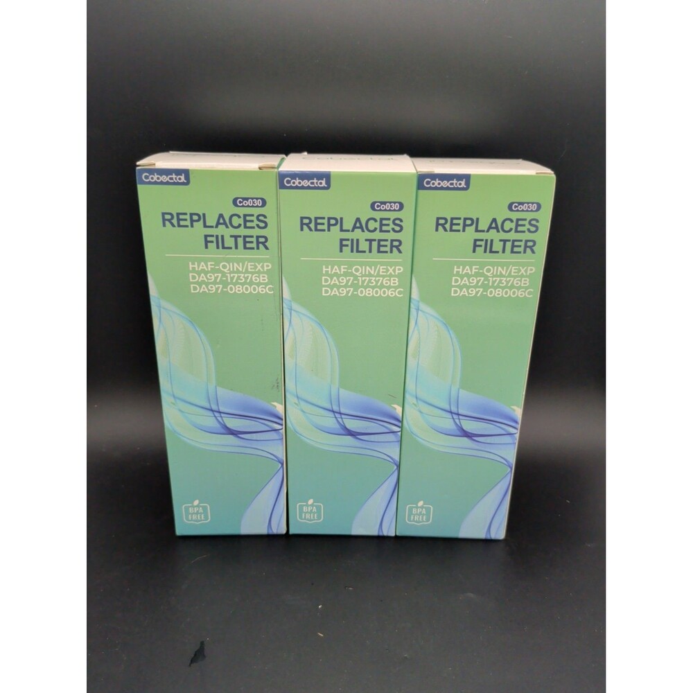 3 Cobectal Co030 Replacement Filter HAF-QIN/EXP, DA97-08006C, DA97-17376B